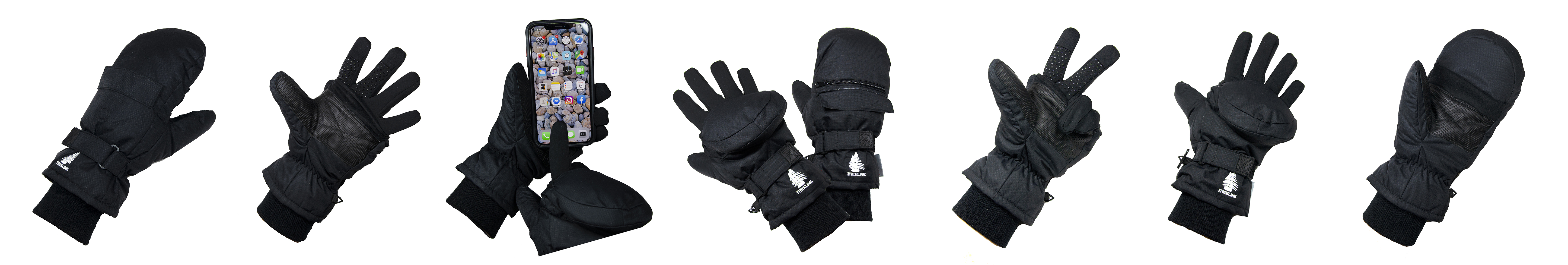 Treeline Mens Peak Ski Gloves 
